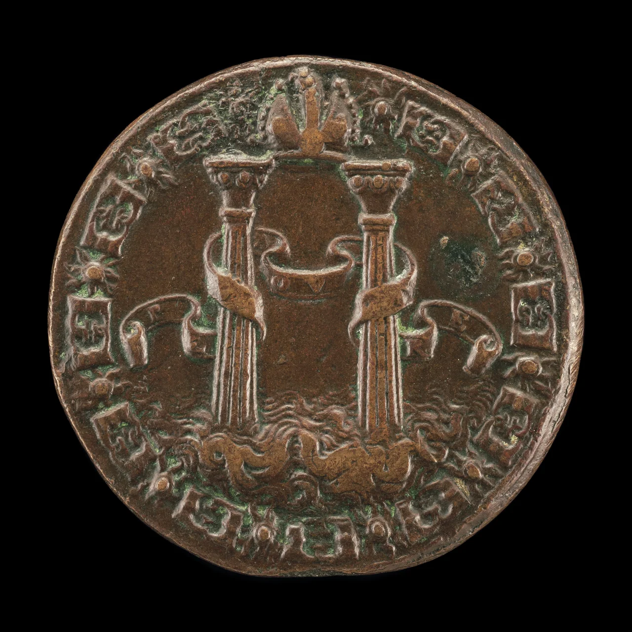 Leone Leoni, The Pillars of Hercules (reverse), 1553, NGA 92018.jpg