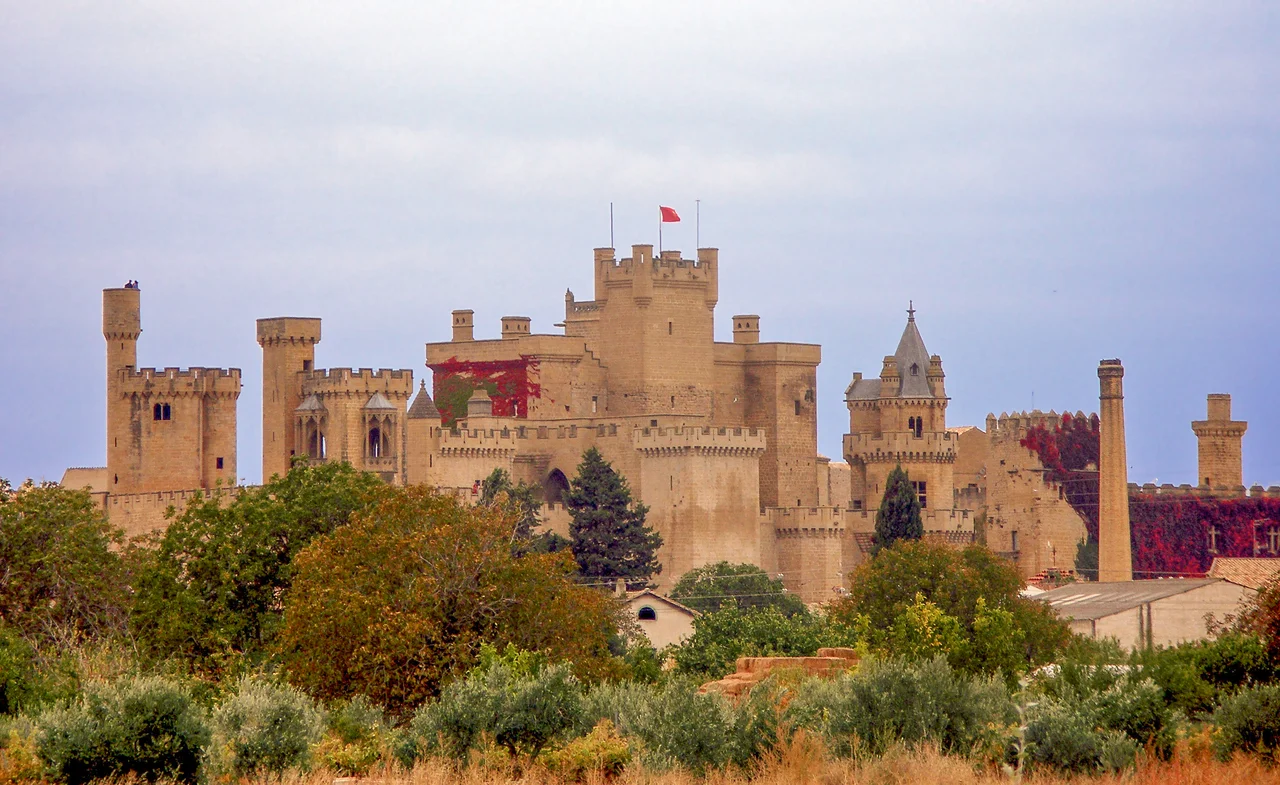 Palace of Olite. Residence of the King and Queen of Navarre.