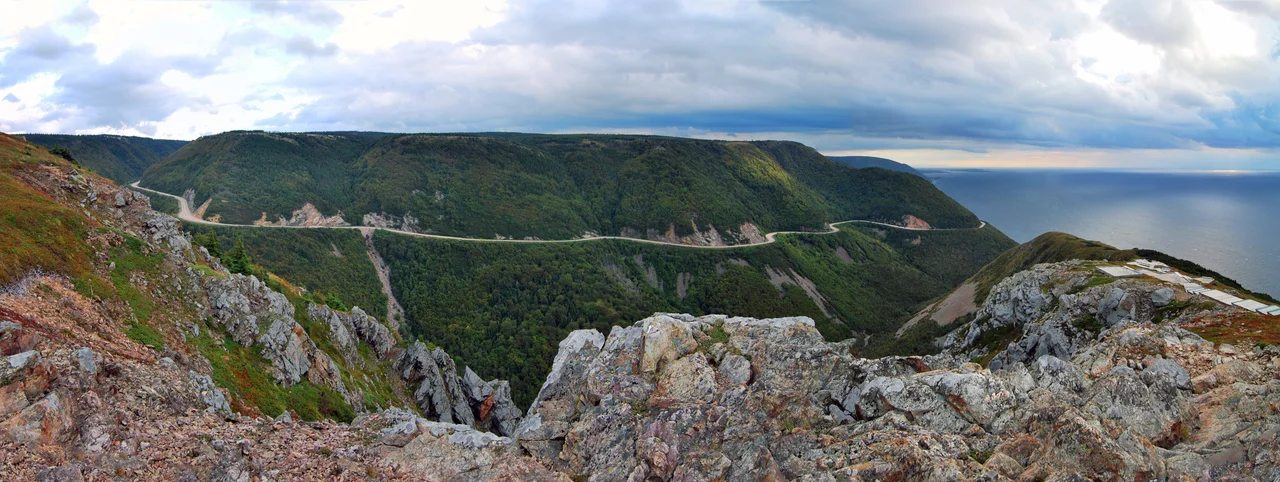 Cabot Trail Skyline Hike Cape Breton Island Canada 2009