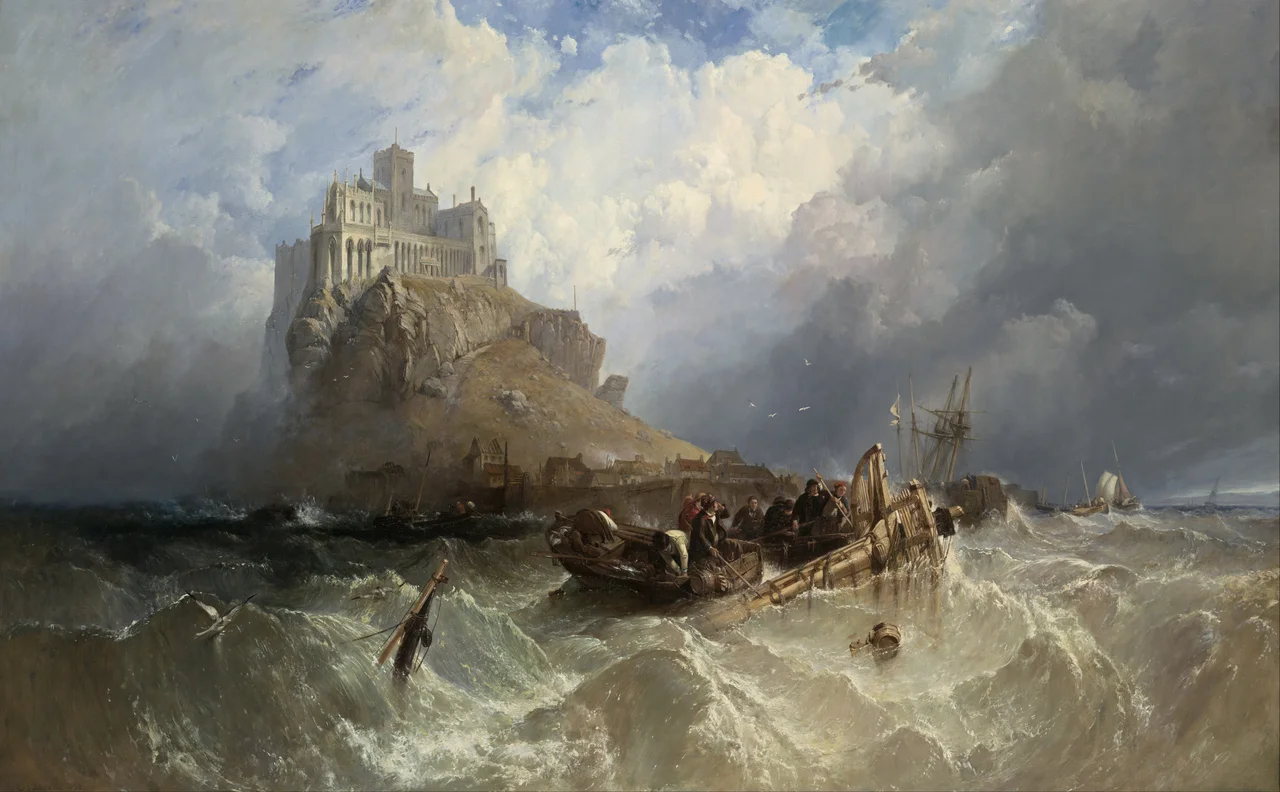 Clarkson Stanfield - Mount St Michael, Cornwall - Google Art Project.jpg