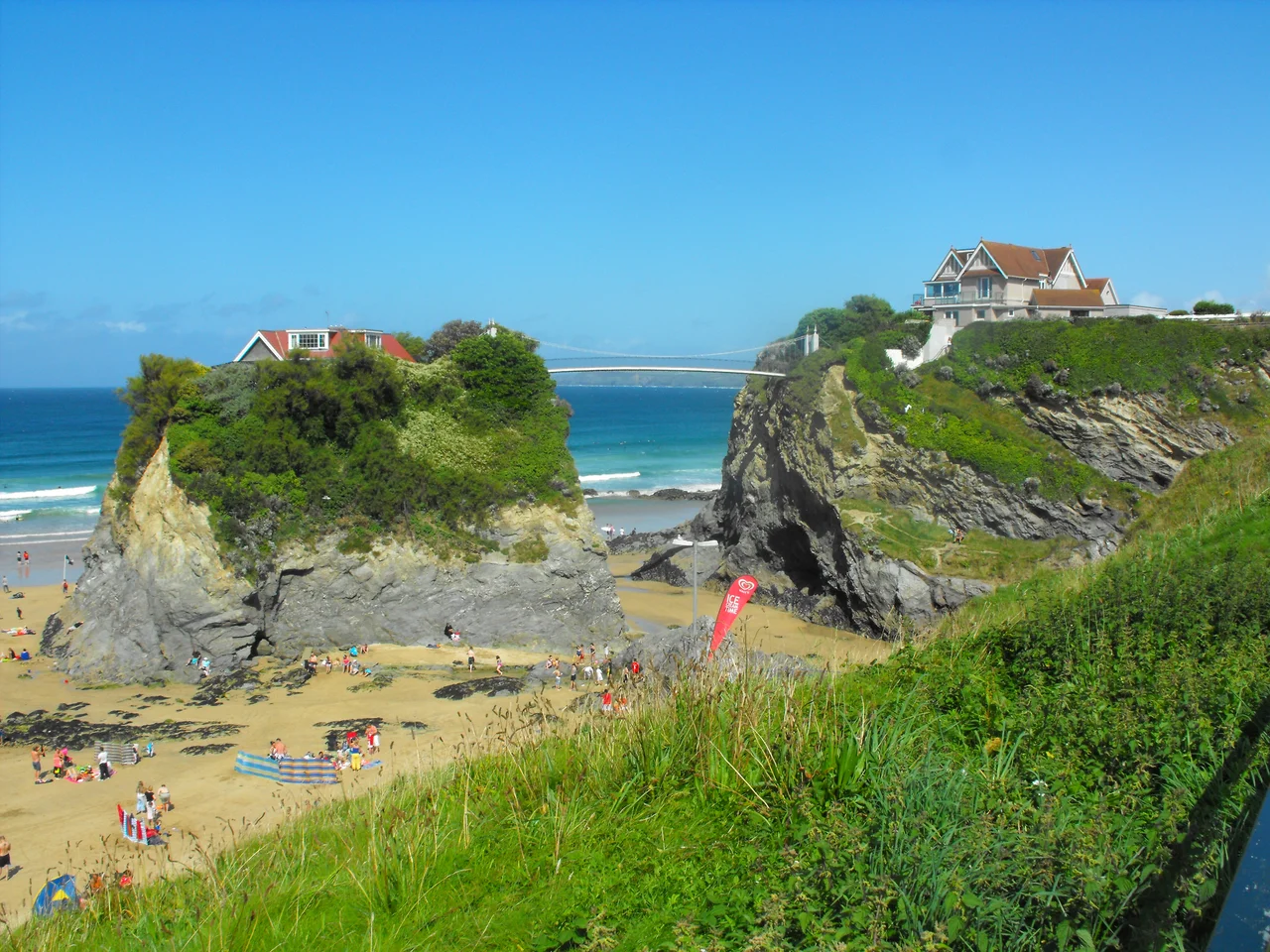 Newquay beach