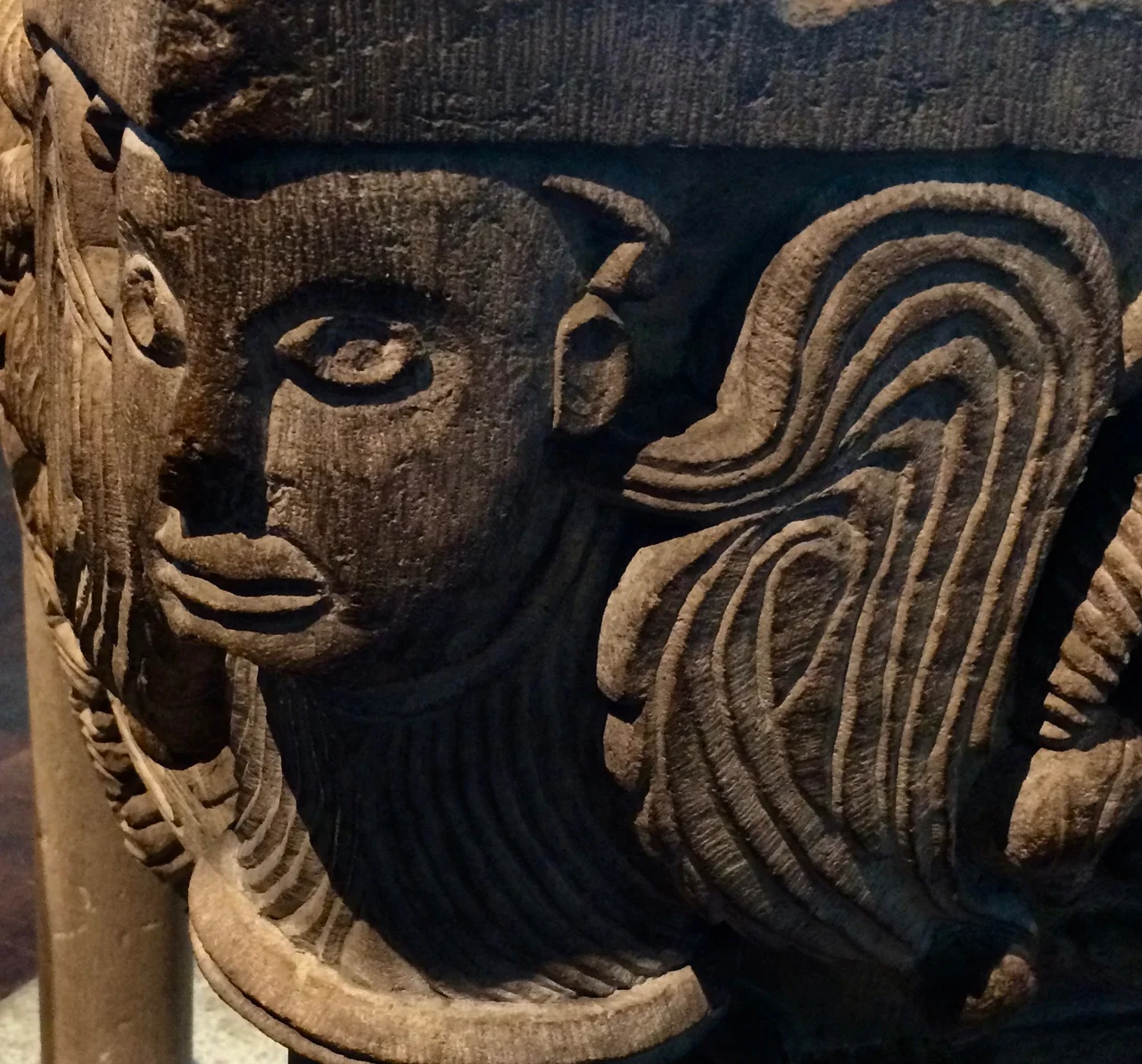 Font at St Petroc's Church, Bodmin