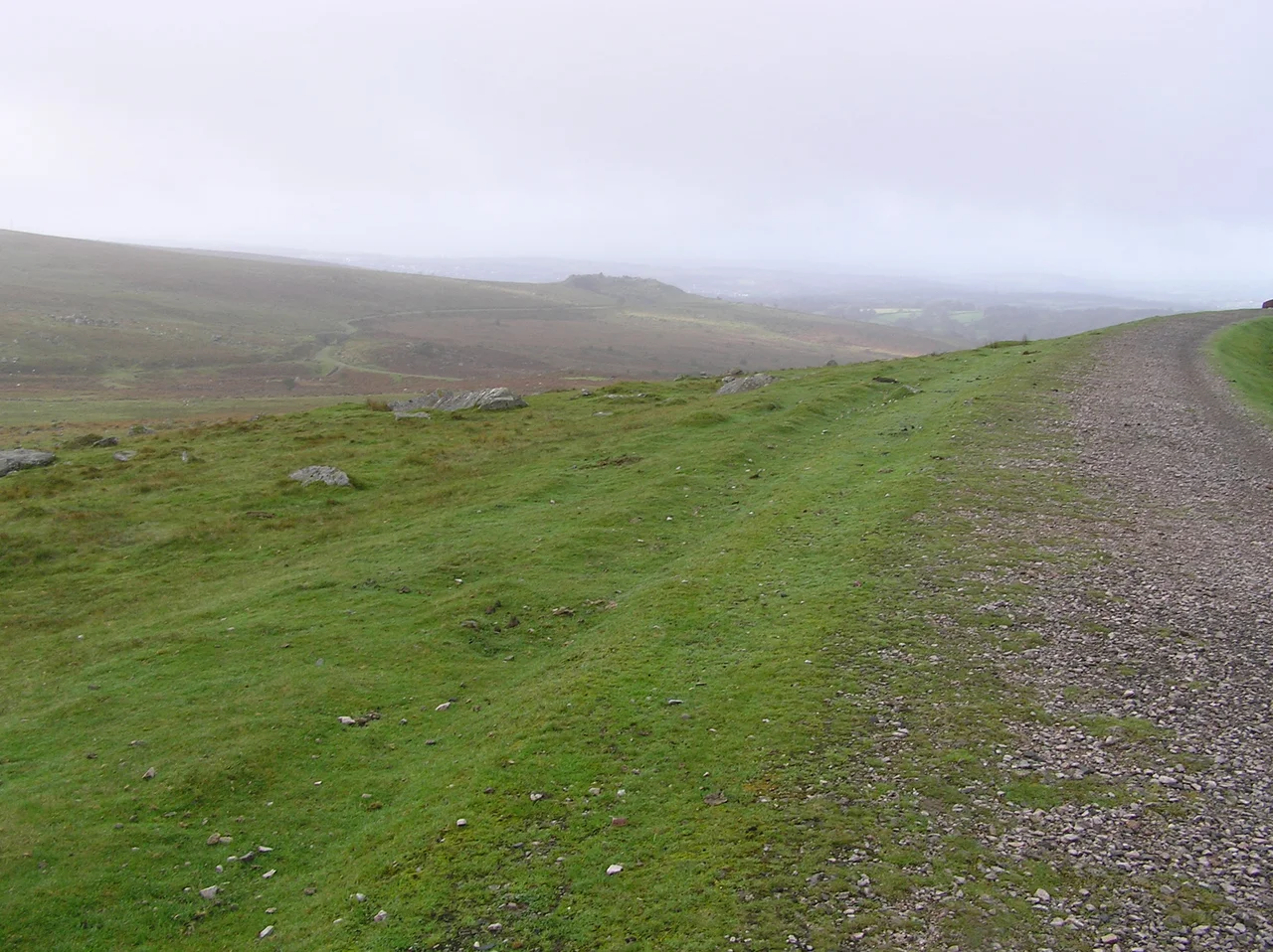 On Plymouth & Dartmoor Railway England near Foggintor