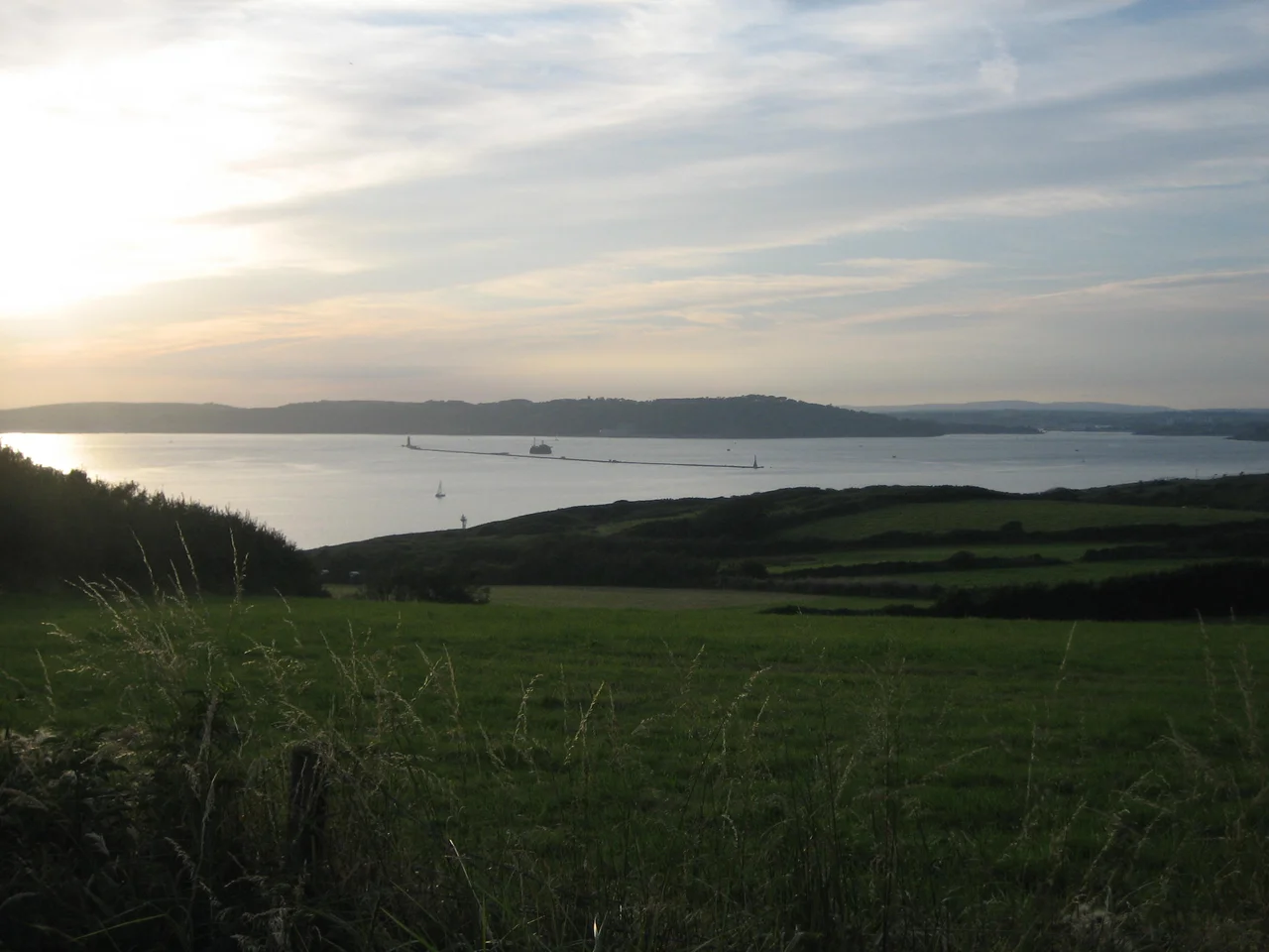 Plymouth Sound, or locally just The Sound, is a deep Inlet or sound in the English Channel near Plymouth in England.