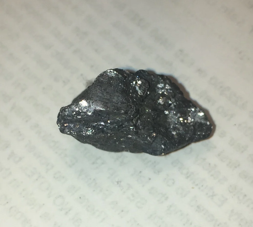 Micaceous hematite from a disused museum mine in Devon, UK