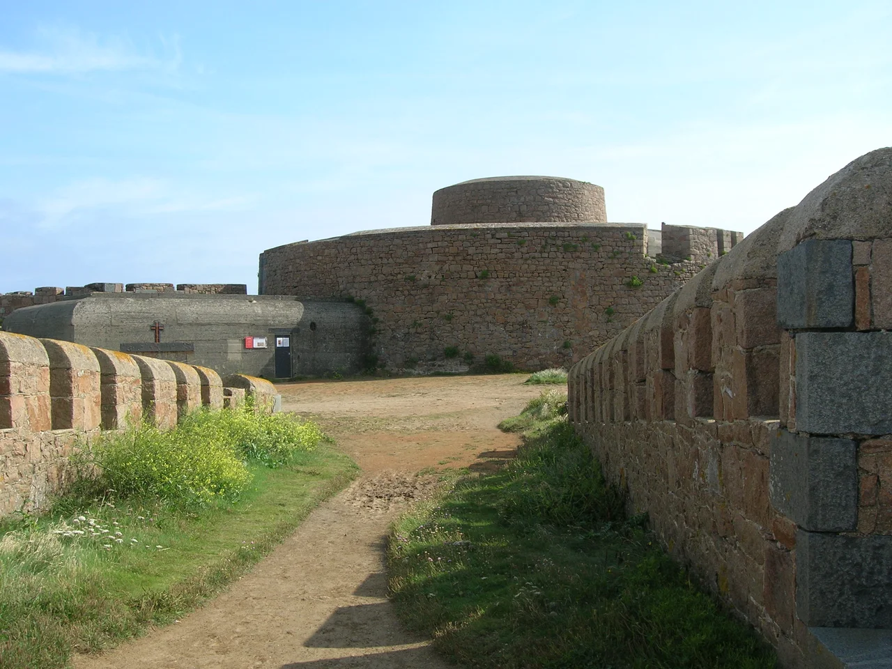Fort Hommet, with Victorian and German accretions, Guernsey