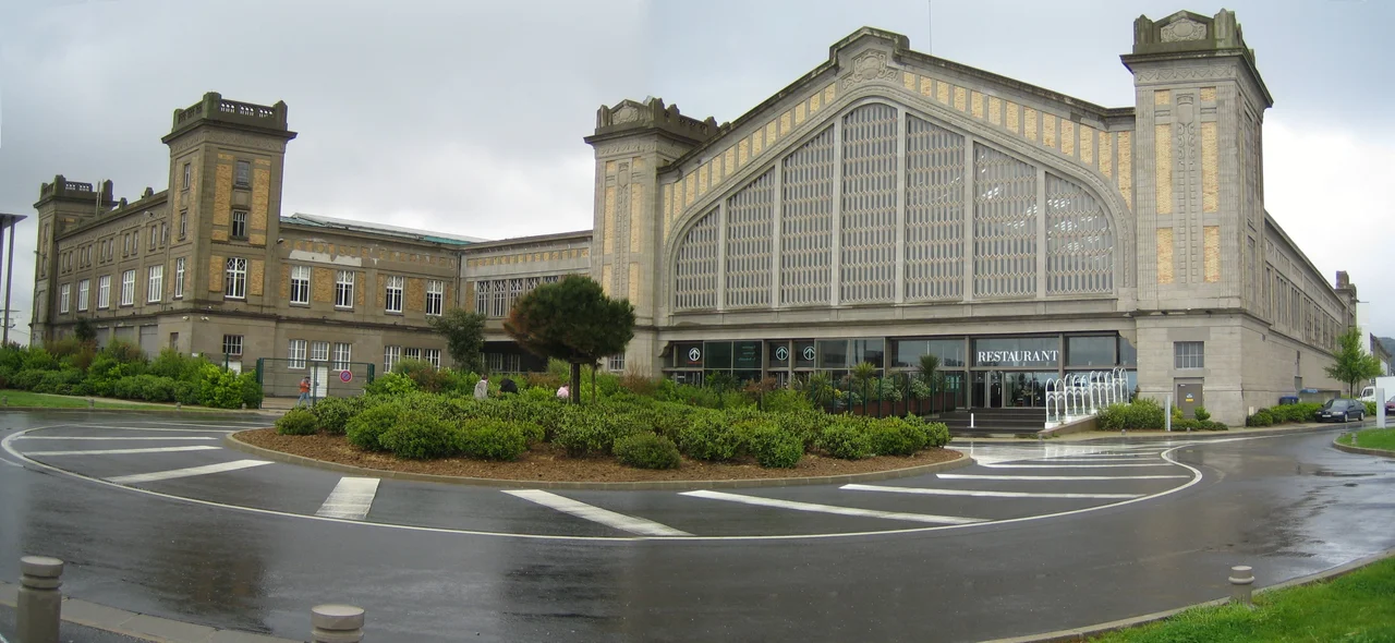 Cherbourg (France) : Gare transatlantique