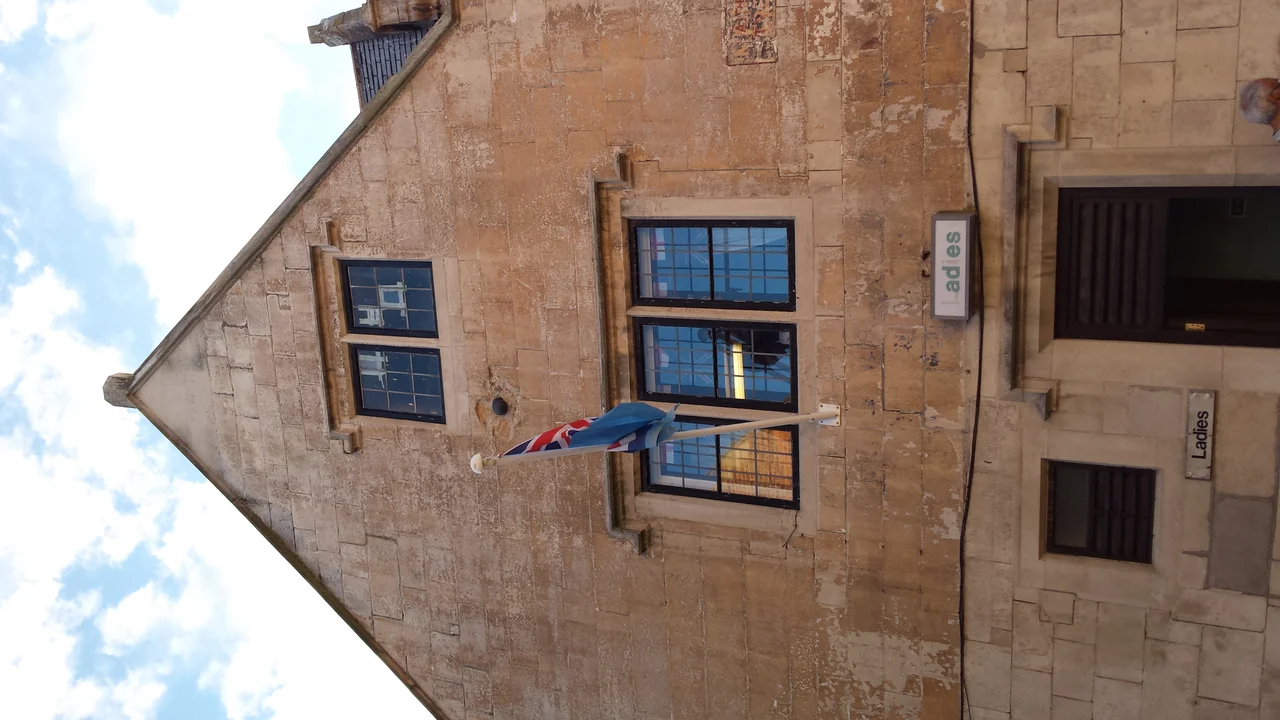 This is a photo of listed building number 1142292.
RAFA Club, Weymouth, with attached cannonball