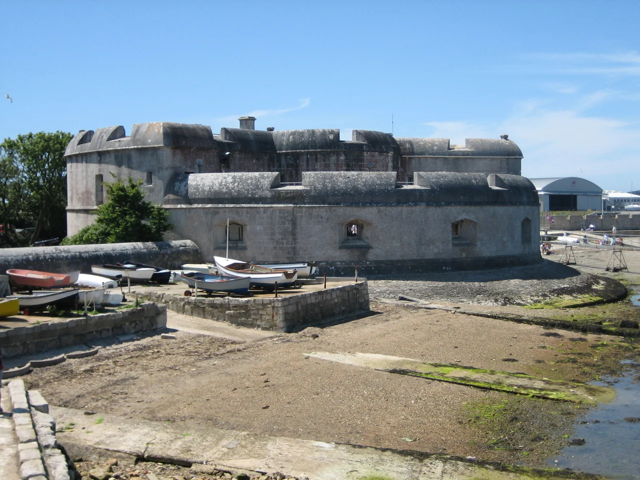 Portland Castle from Portland Harbour