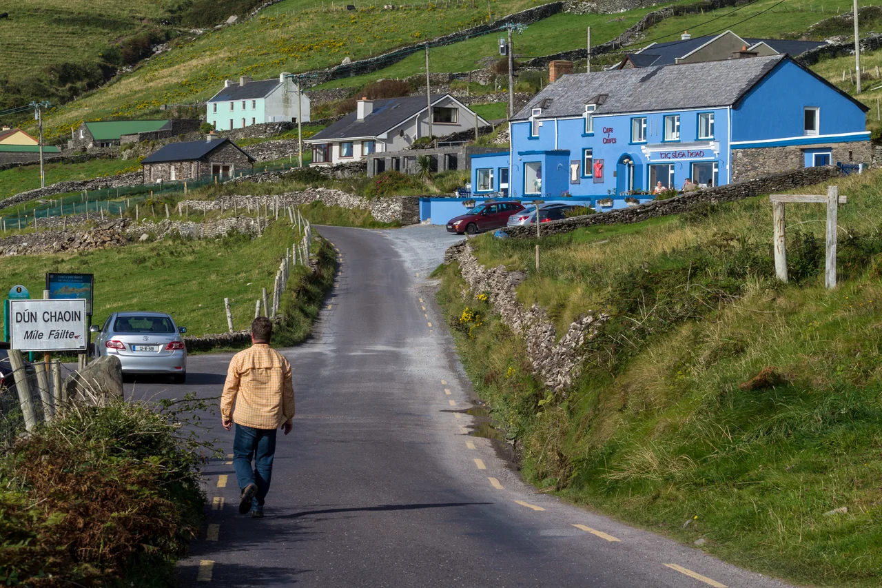 Harbour used to reach the Blasket Islands.