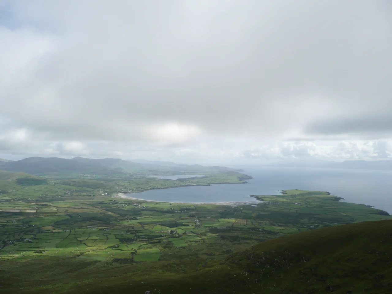 Ventry Harbour from Mount Eagle