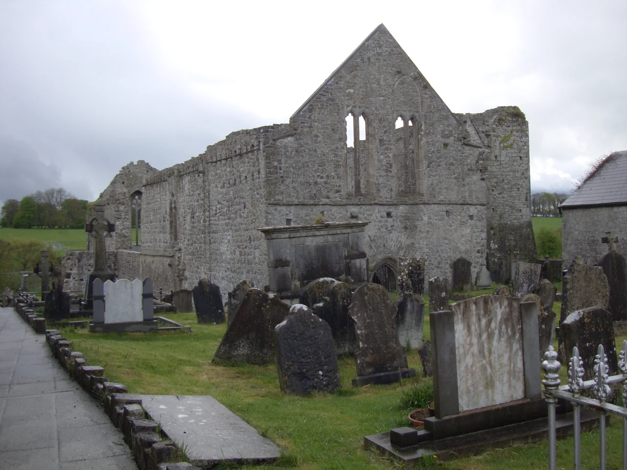 Photograph of the remains of Buttevant Friary, Co. Cork, Ireland