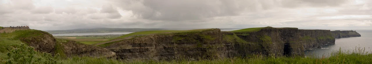 Panorama of the Cliffs of Moher