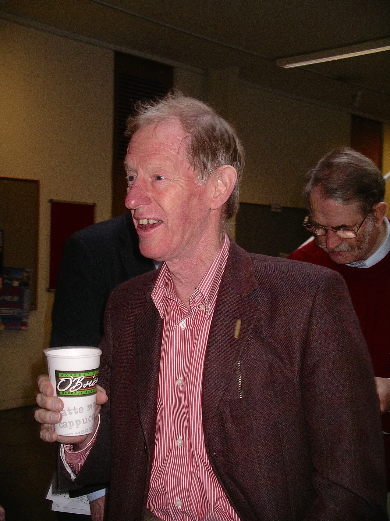 A picture of Trevor West at the Westfest meeting held in December 2005