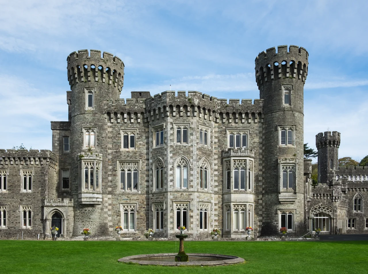Johnstown Castle near Wexford, Ireland.