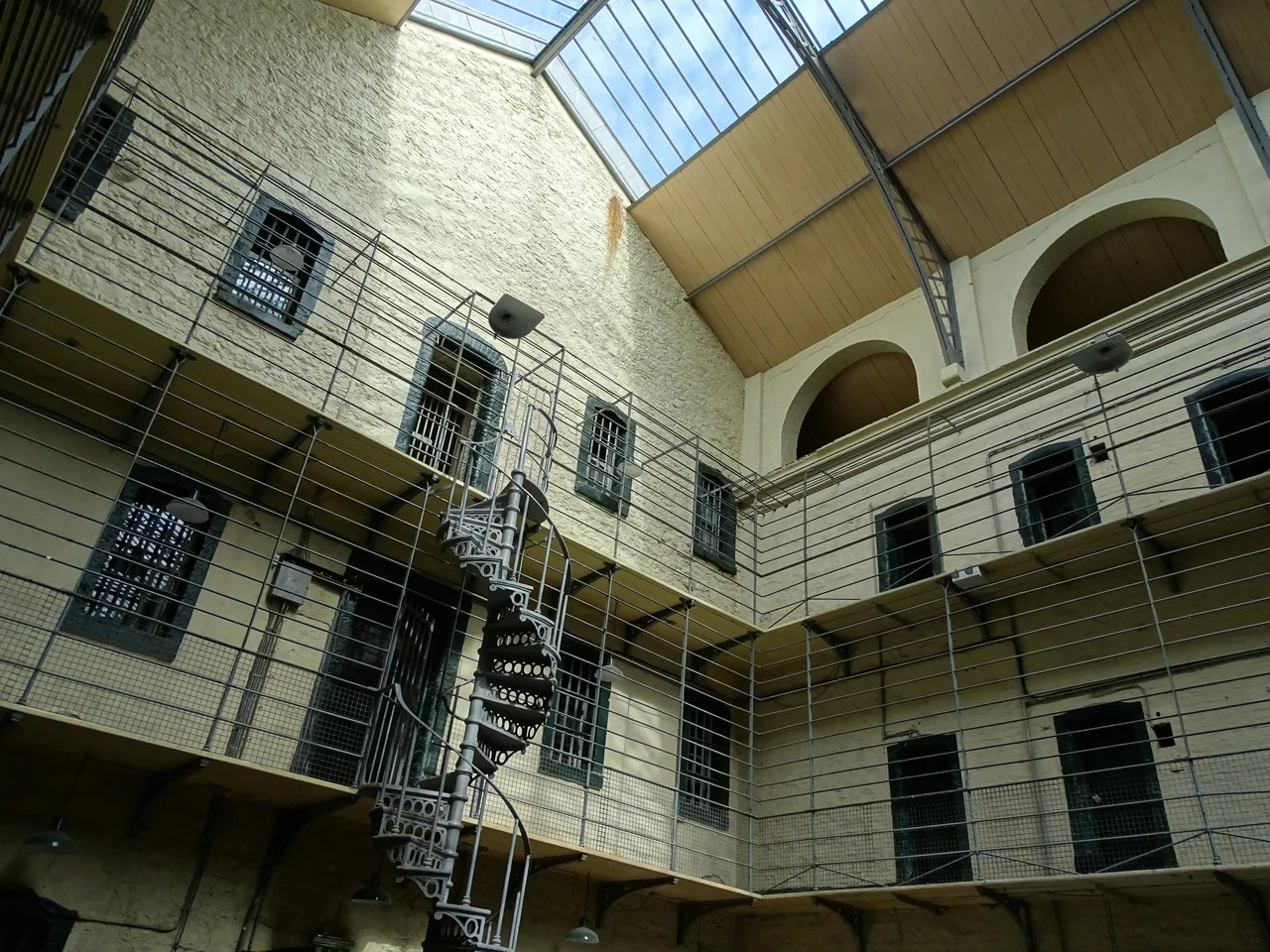Detail of Interior of Kilmainham Gaol - Kilmainham - Dublin - Ireland - 03
