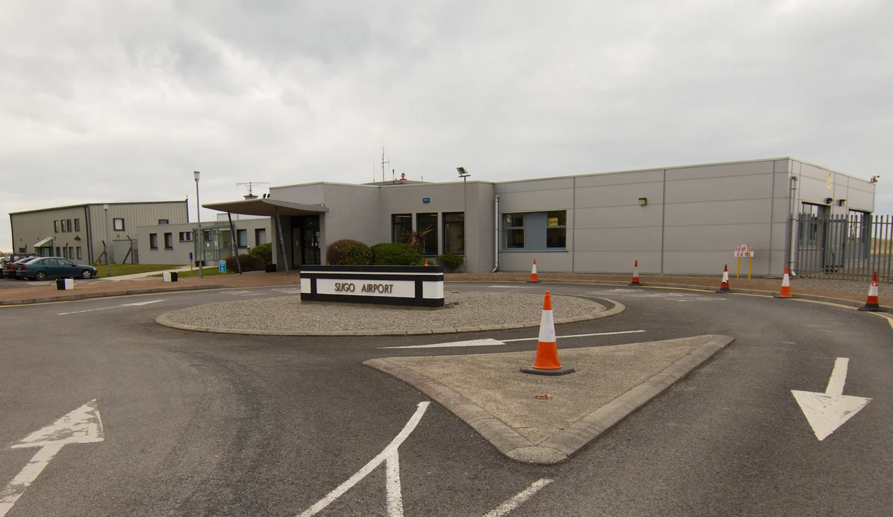 Taken at the front of Sligo Airport.