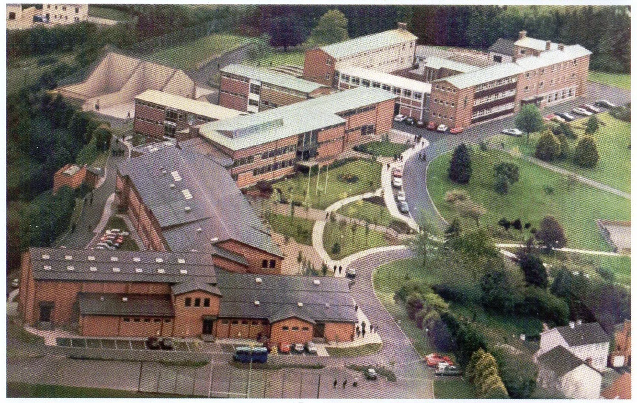 Drumclay Hill after the 1993 extension to the college.
