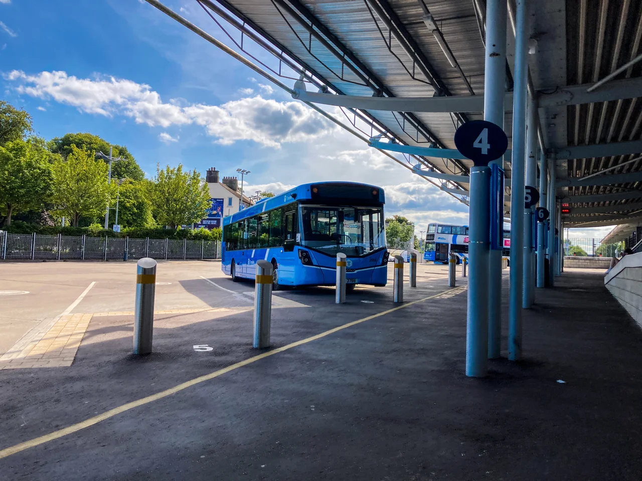 Ulsterbus Wright GB Hawk no. 2566 parked up at Bangor Buscentre.