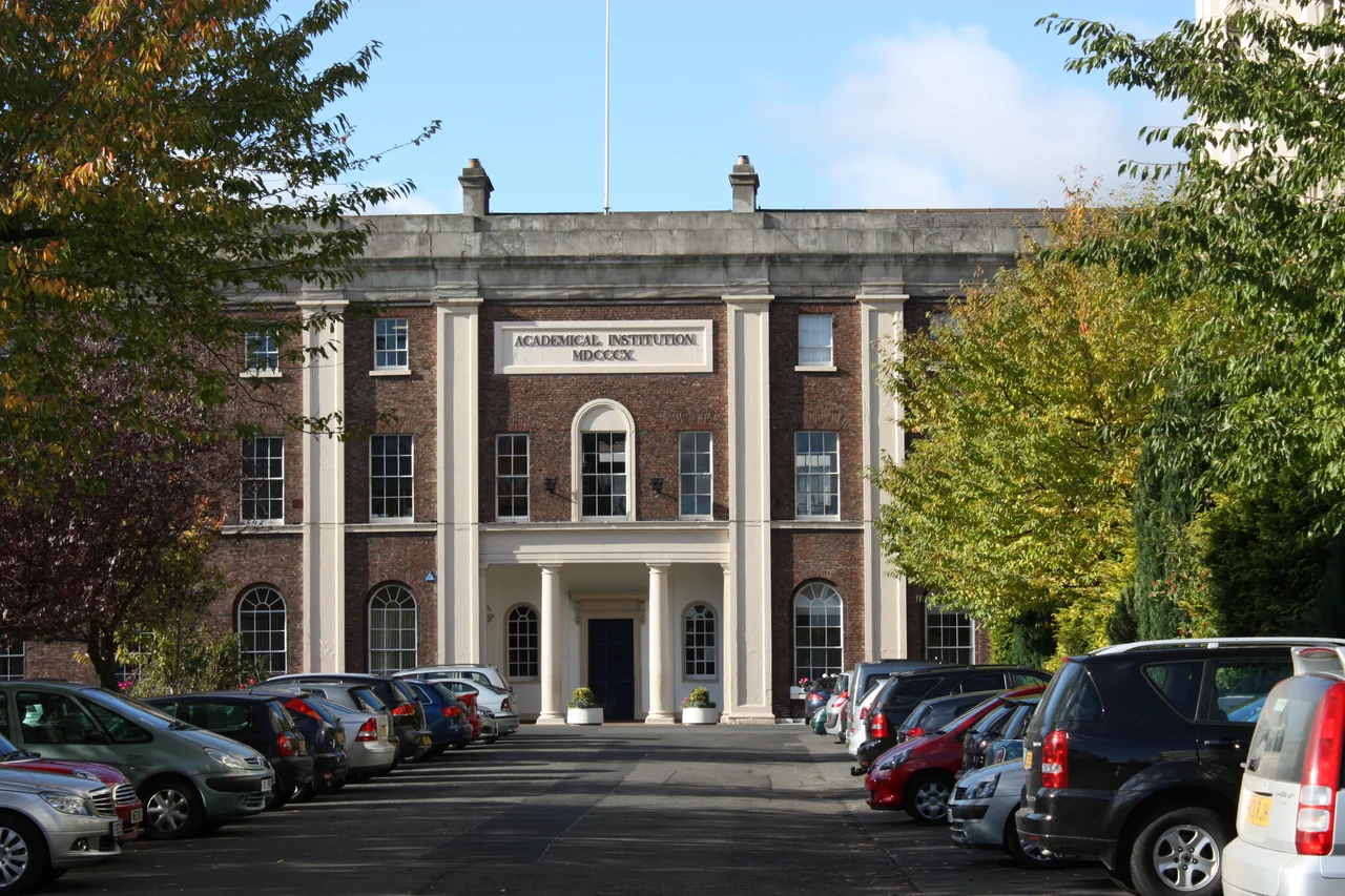 Royal Belfast Academical Institution (RBAI), College Square East, Belfast, Northern Ireland, October 2010