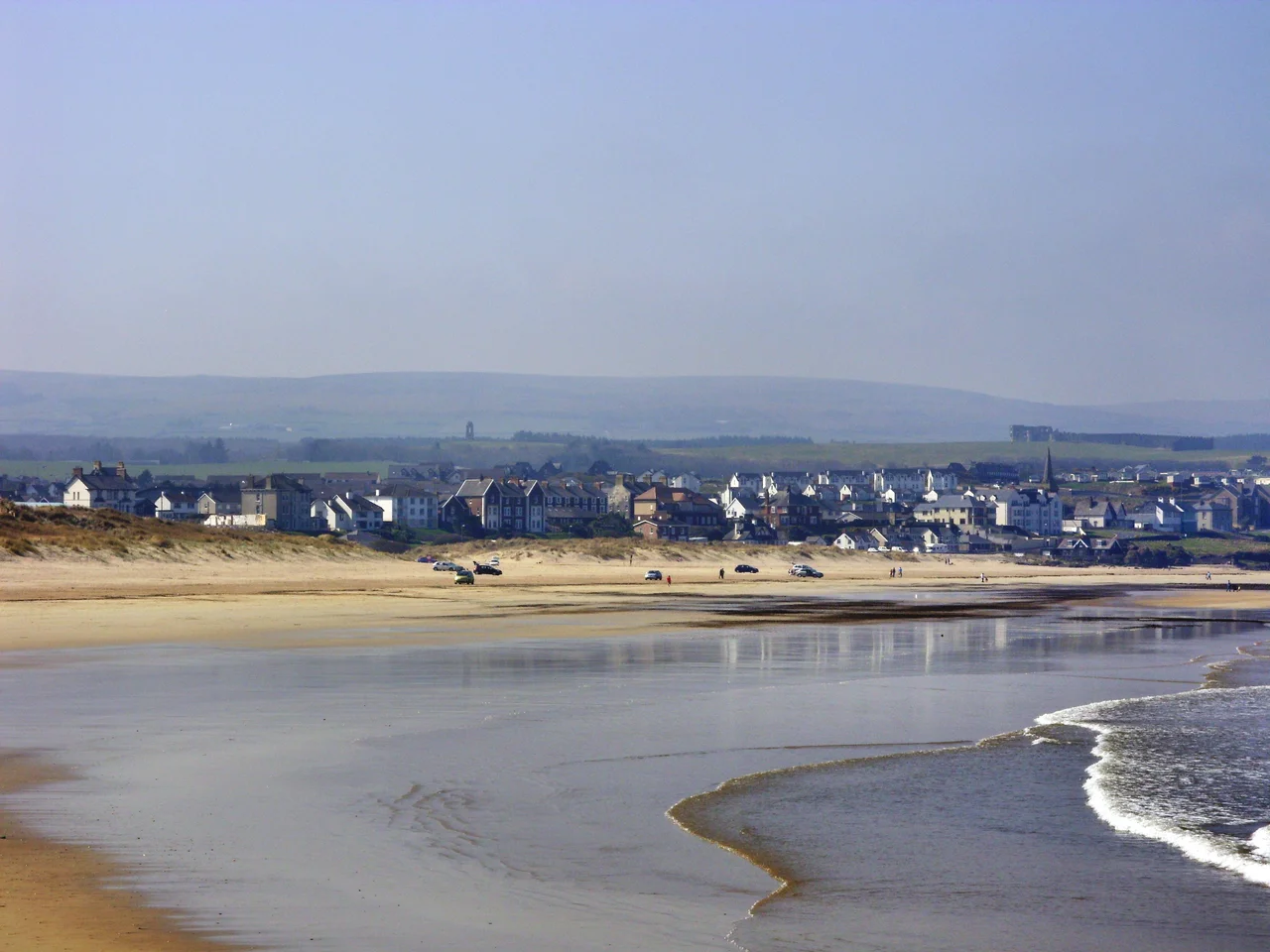Castlerock, Co. Londonderry, viewed from Castlerock beach.