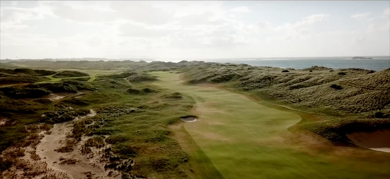Royal Portrush 7th hole Golf Northern Ireland The Open