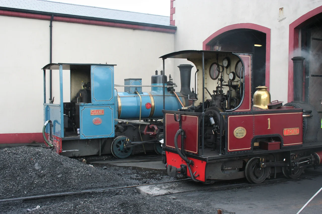 Locomotive engines of the Giant's Causeway & Bushmills railway