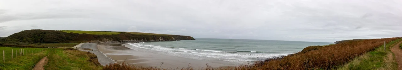 Abermawr beach