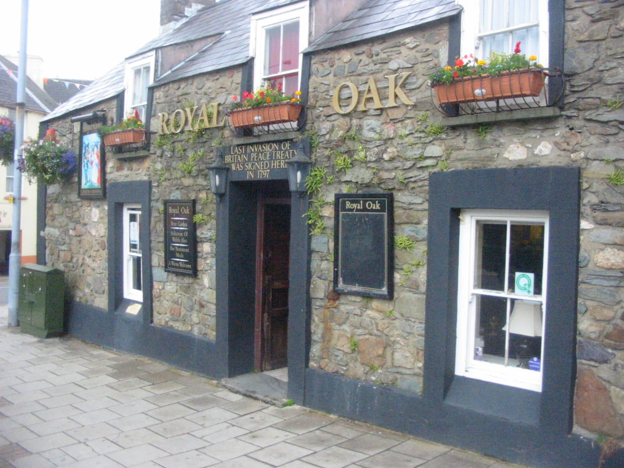 Royal Oak Pub, Fishguard, Wales, UK