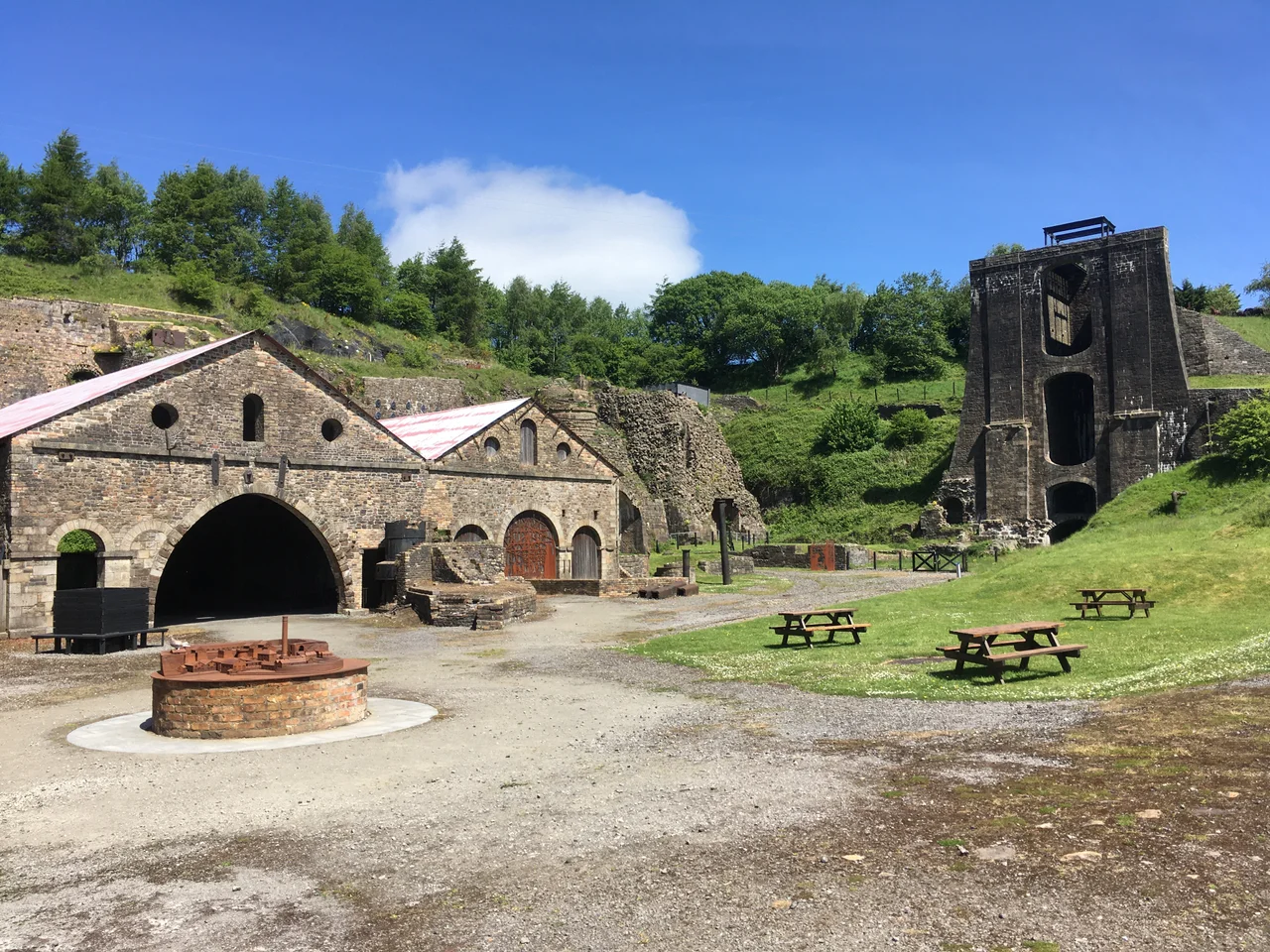 Blaenavon Water Balance Tower and Ironworks Buildings