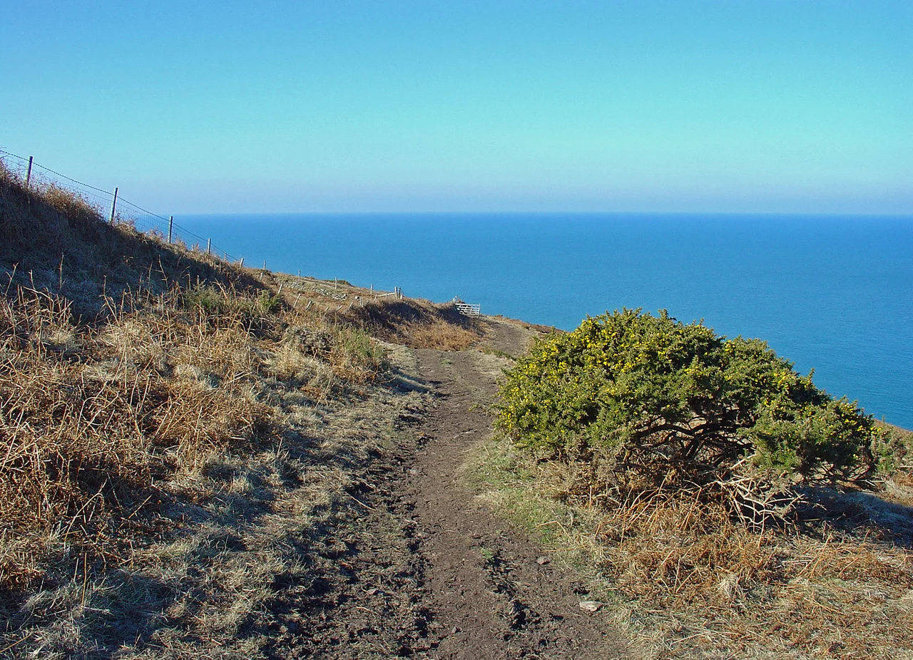Coast Path approaching Cemaes Head