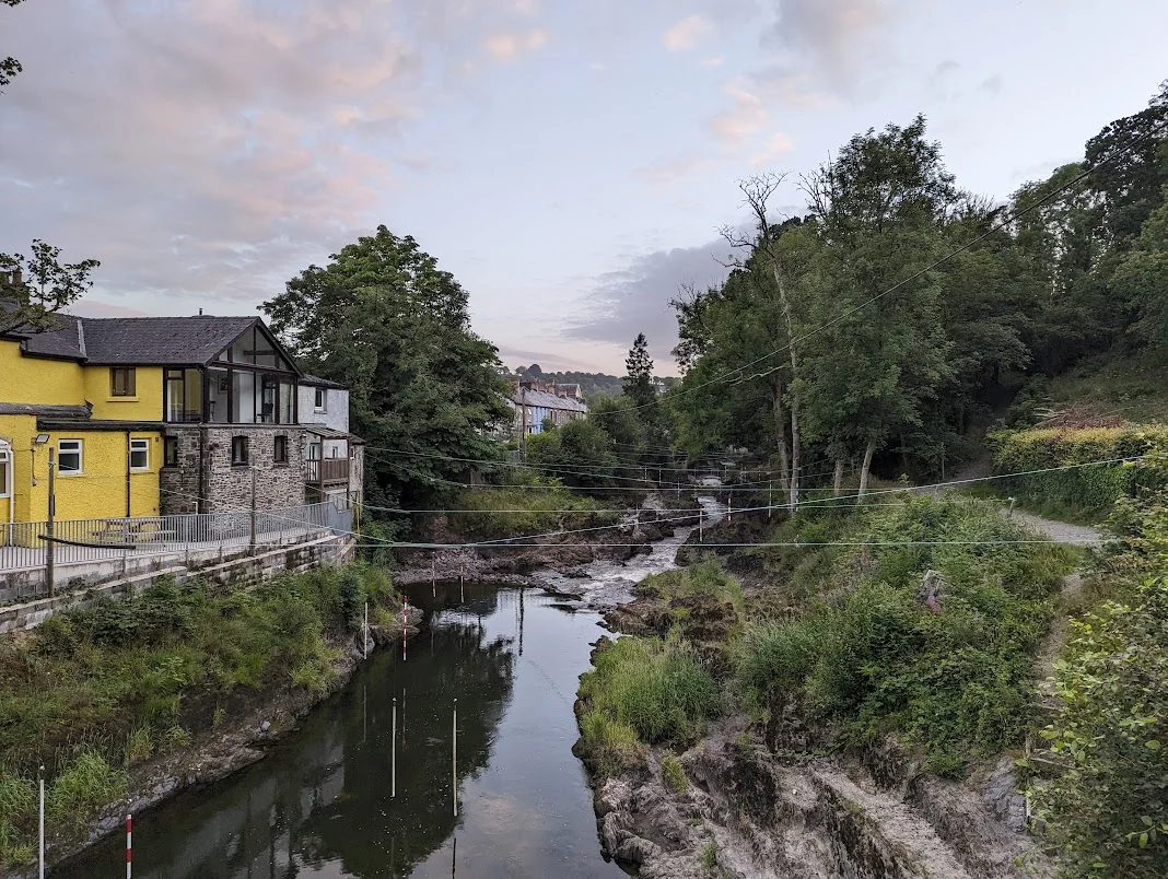 Image of river in Llandysul
