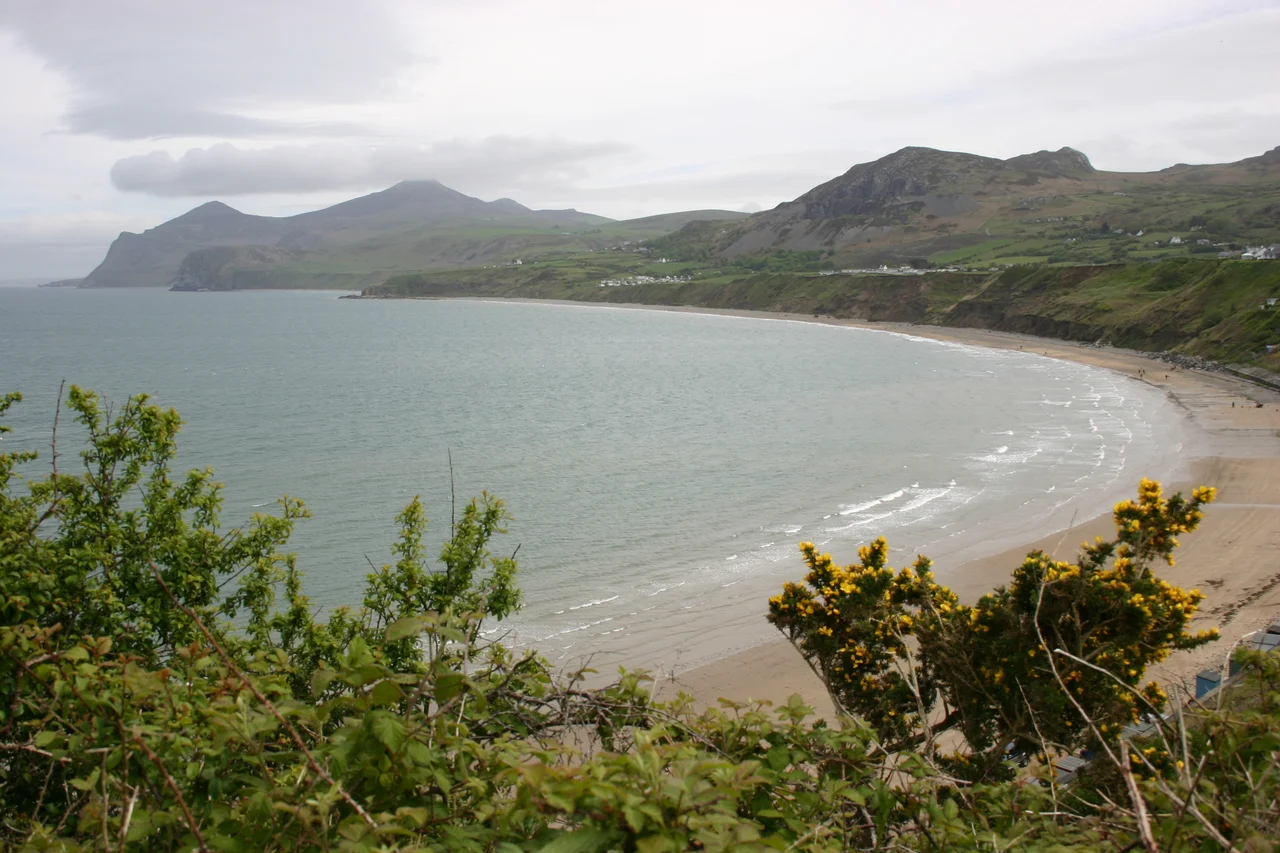 Coast of Llŷn Peninsula in North Wales