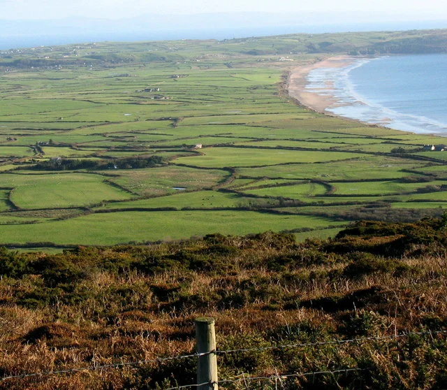 Hell's Mouth and the site of RAF Hell's Mouth The lighter green fields behind the sandy beach of Hell's Mouth Bay formed RAF Hell's Mouth between 1937 and 1945. A tiny airfield with grass runways, still it accommodated Blenheims and Whitleys and on one memorable occasion a Vickers Wellington X3541 piloted by a Pole. It had combined functions as a training base for bomber crews and airgunners and operated in conjunction with RAF Penrhos. The targets for the bombers were rafts which were floated in the bay, and the airgunners were trained on the ground on a railway borne moving target and in the air on targets towed by aircraft.