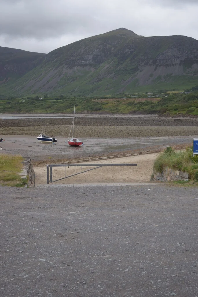 RNLI Llanaelhaearn Lifeboat Station launchway at Trefor