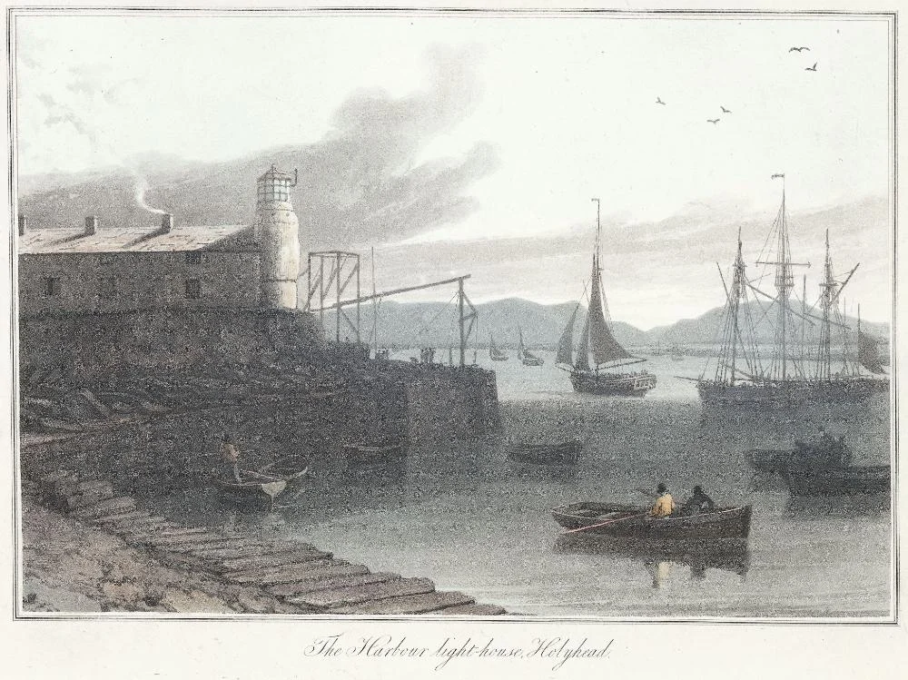 The harbour light-house, Holyhead