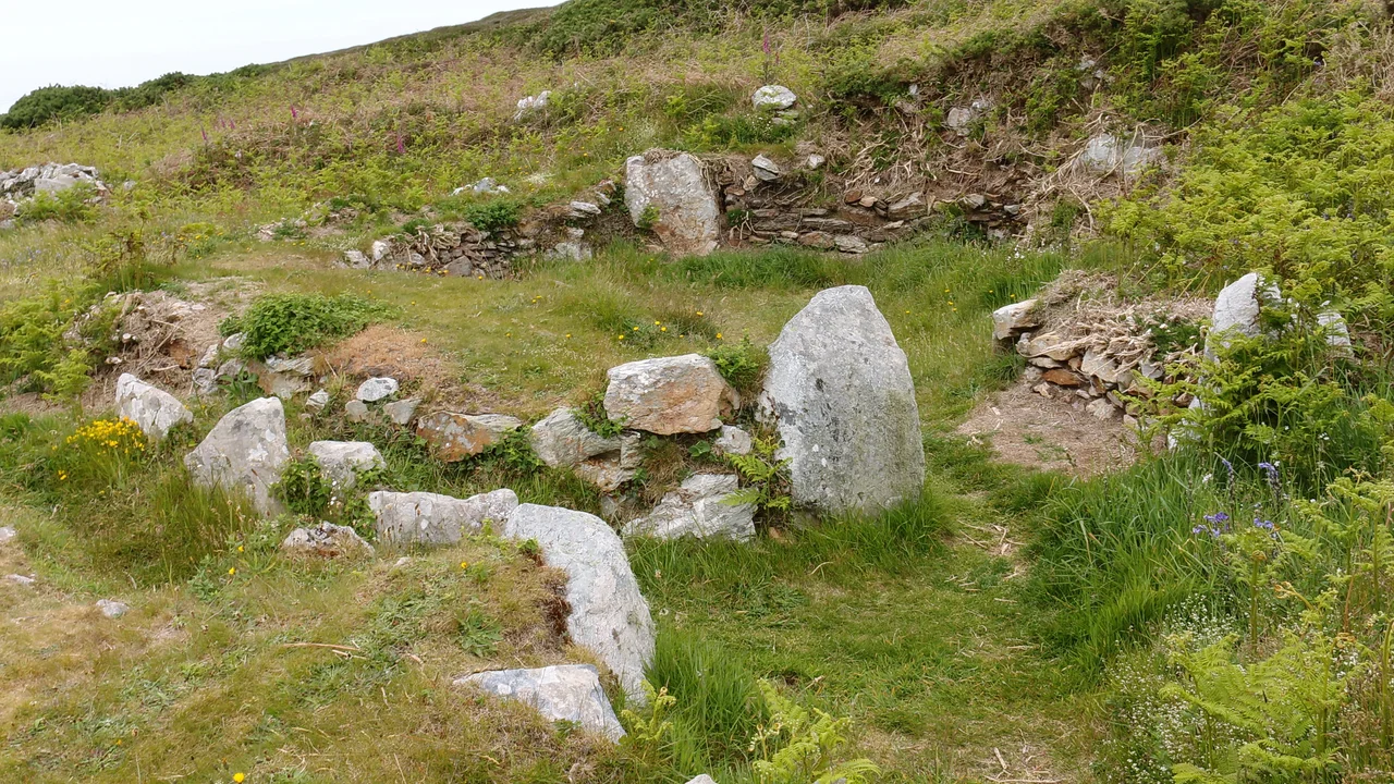 Holyhead Mountain Hut Group (500 BC), Holy Island, Anglesey, Wales