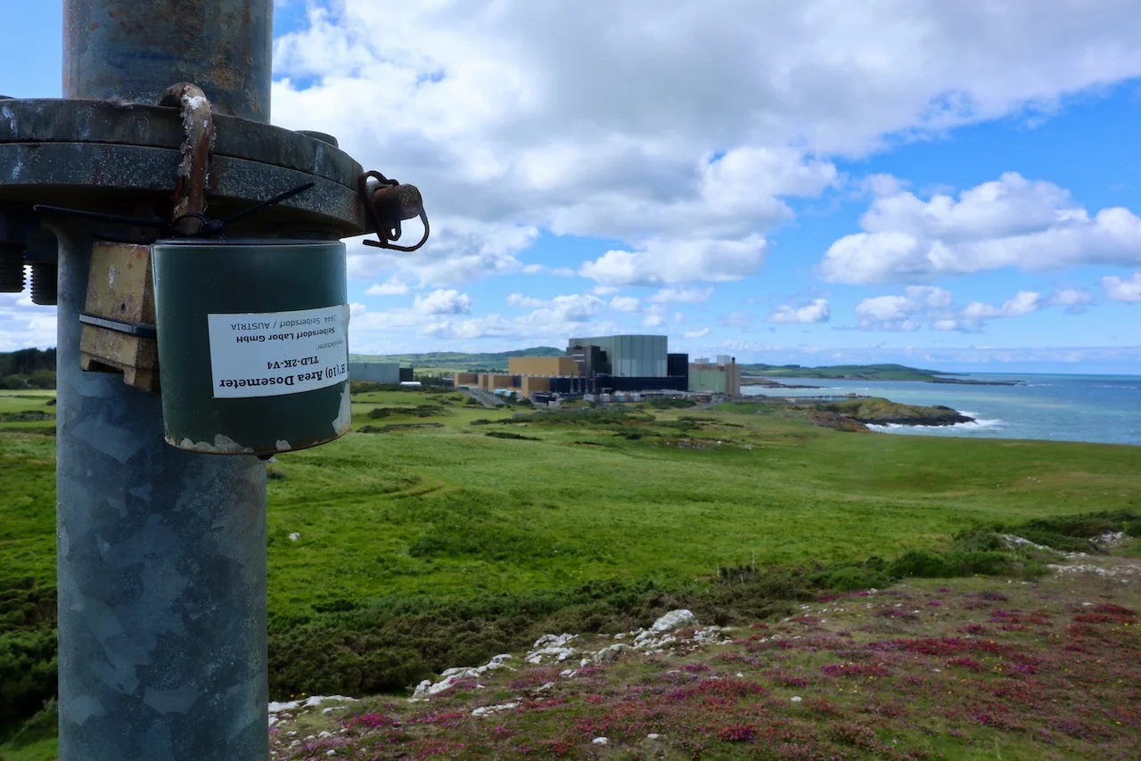 Wylfa nuclear power station From Llanbadrig Point