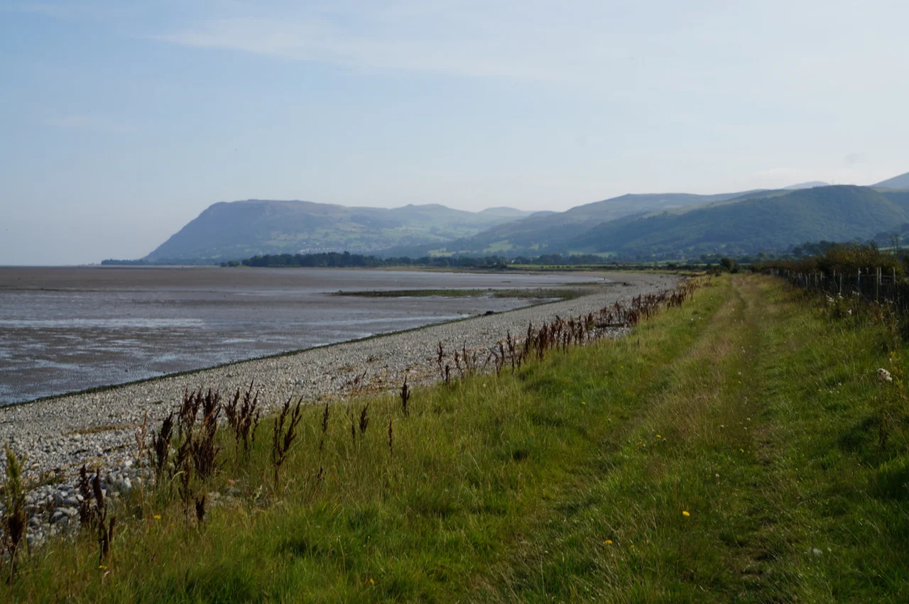 Wales Coast Path towards Morfa Aber