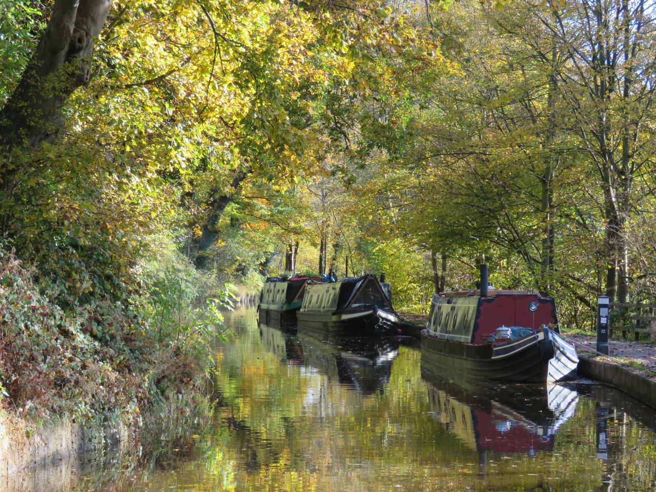 The Pontcysyllte Aqueduct on the Llangollen Canal, Denbighshire, Wales.