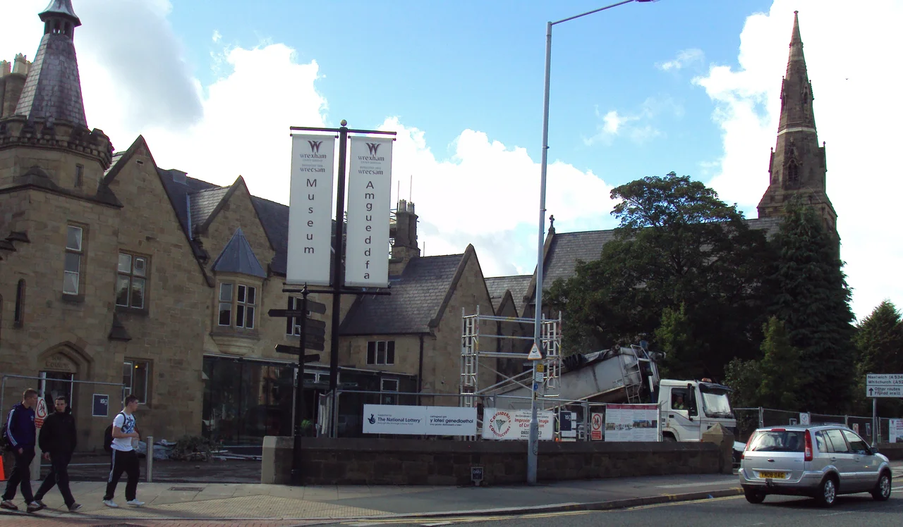 Regent Street, Wrexham, Wales.