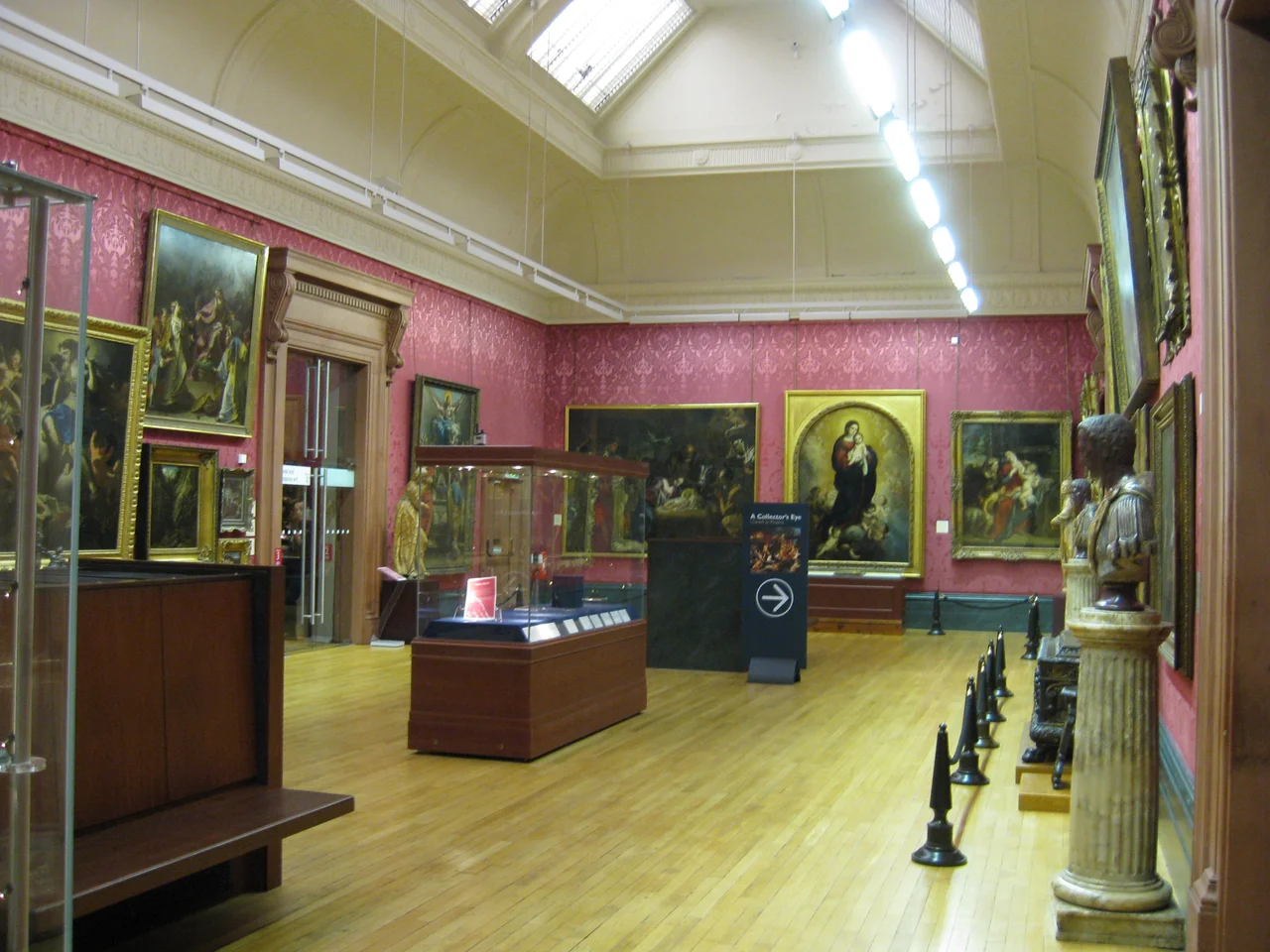 Interior, Walker Art Gallery, Liverpool.