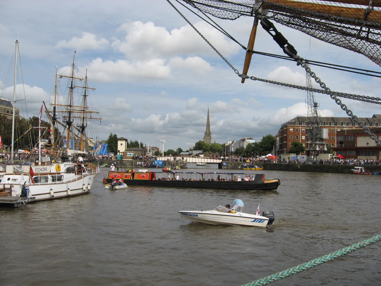 Bristol, England, harbour festival