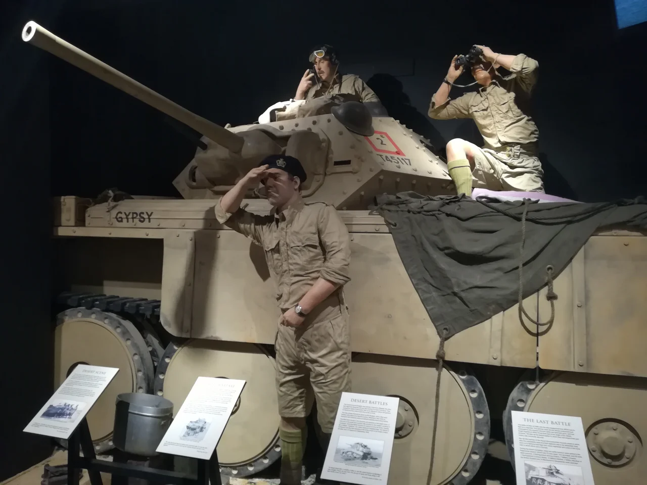 Royal Gloucestershire Hussars exhibit at the Soldiers of Gloucestershire Museum