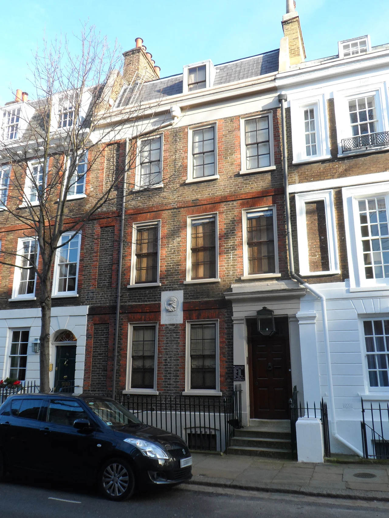 Thomas Carlyle House - Thomas Carlyle lived at 24 Cheyne Row 1834 - 1881