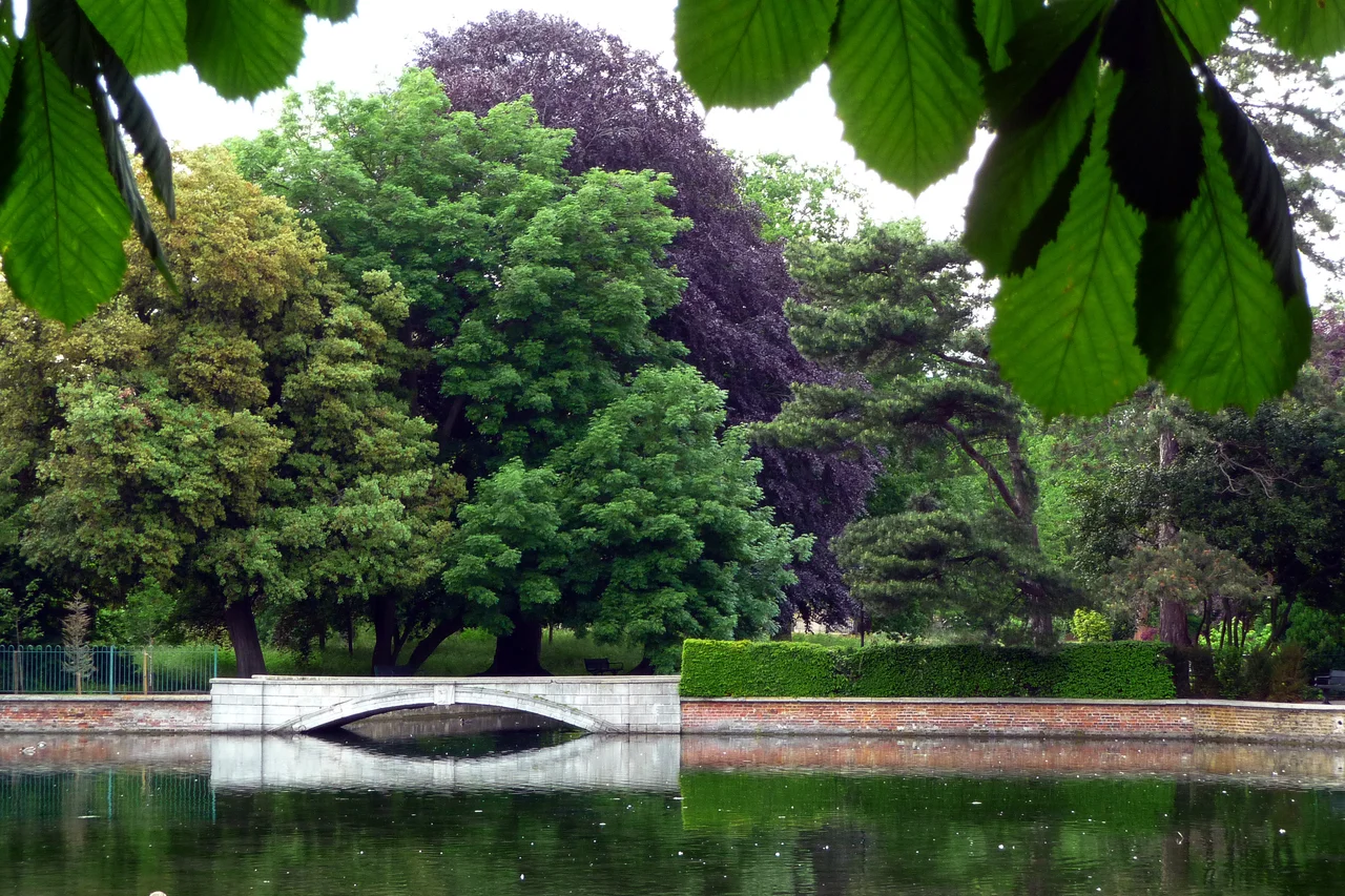 The Leoni Bridge, Lower Pond, Carshalton
