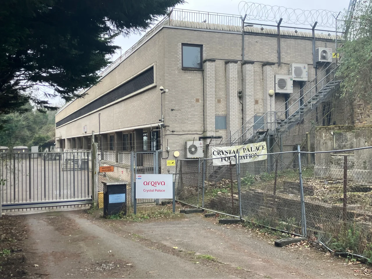 Rather grim Arqiva transmitting station Crystal Palace