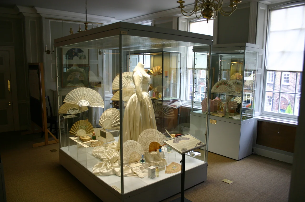 The "Fanning the Senses" exhibition at the Fan Museum