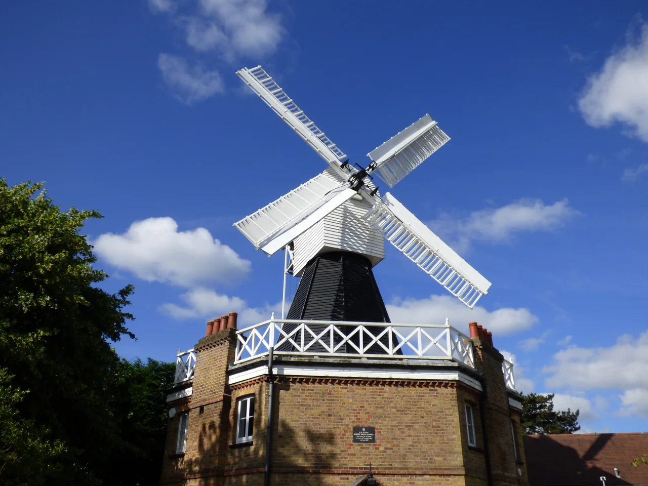 Picture of Wimbledon Windmill (located on Wimbledon Common) taken on a sunny summer's day! (25th June 2014)