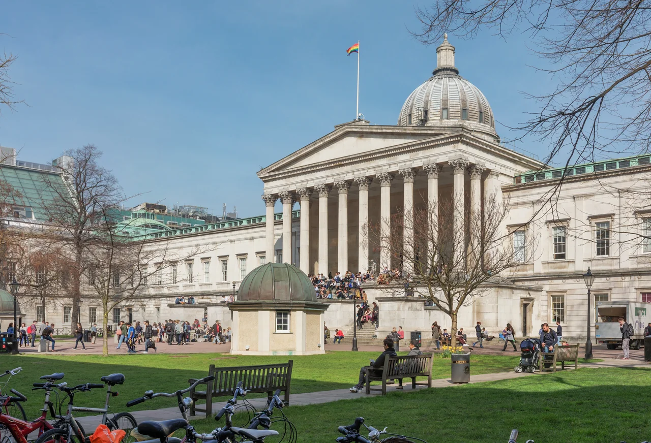 The Wilkins Building, University College London, Gower Street, Bloomsbury, London, England